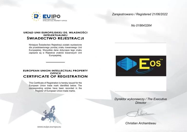 CERTIFICATE OF REGISTRATION